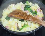 朝ごはん♪新じゃがチーズdeすごもり卵作り方1写真