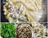 水菜と鶏肉のお鍋 〆はお蕎麦で作り方7写真