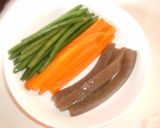 ケチャップ味の♪豚肉3色巻き作り方2写真