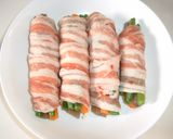 ケチャップ味の♪豚肉3色巻き作り方3写真