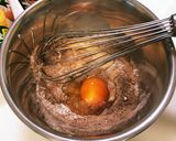 レンチンde簡単チョコケーキ♪作り方2写真