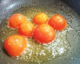 焼きトマトの味噌汁。作り方4写真