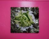 棒棒鶏風手まきごはん作り方2写真