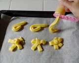 【3Dクッキー押し出し器】リボンクッキー作り方10写真