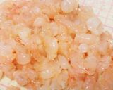 簡単♡白はんぺんとえびでふわふわ玉子焼き作り方2写真