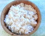 韓国風の海苔巻き甘辛牛肉入り作り方1写真