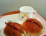 白菜で。優しい甘みの簡単ホットドッグ！作り方5写真