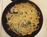 パスタで★豚バラの塩焼きそば風作り方4写真
