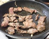 ハッシュドビーフ固形でビーフストロガノフ作り方2写真