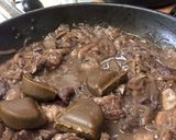 ハッシュドビーフ固形でビーフストロガノフ作り方6写真