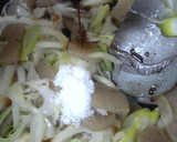 葱だくで！蒟蒻と竹輪の味噌炒め作り方10写真