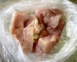 鶏むね肉とほうれん草の生姜あんかけ炒め作り方2写真