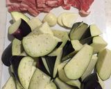 材料少なめ！豚バラとなすのみそいため作り方2写真
