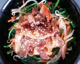 簡単！野菜たっぷり！豚こまビビンバ♪作り方6写真