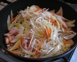 韓国だしダシダを使った美味しい野菜炒め♪作り方4写真