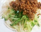 時短!肉味噌DEじゃじゃ麺風うどん♪作り方4写真