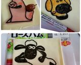 海苔アート キャラ弁 ひつじのショーン作り方2写真