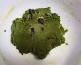 抹茶の大納言クッキー作り方5写真