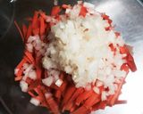 レンジで簡単＊人参＆ツナの粒マスサラダ＊作り方1写真
