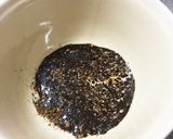 トーストにココナッツと餡子と珈琲を作り方1写真