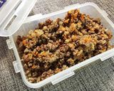 低糖質！ひき肉炒め作り方2写真