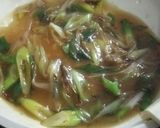 納豆オムレツ焦がし葱餡掛け♪作り方8写真