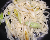 冷凍うどんの簡単ねぎ焼きうどん作り方5写真