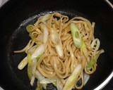 冷凍うどんの簡単ねぎ焼きうどん作り方6写真