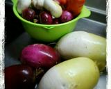 赤かぶのマカロニサラダ作り方1写真