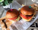 春よ恋★おうちチーズinバーグバーガー作り方3写真