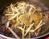 カレー用牛肉で佃煮。作り方6写真