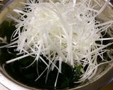 ねぎワカメ和え。作り方3写真