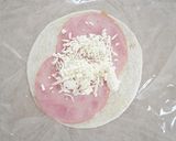 レンジで★ハムチーズのブリトー作り方2写真