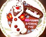 オラフ ケーキ♪簡単☆立体 キャラ作り方8写真