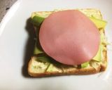 簡単朝食！アボカドチーズトースト作り方4写真