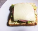 簡単朝食！アボカドチーズトースト作り方5写真