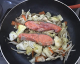 塩鮭の野菜たっぷりバター蒸し焼き作り方4写真