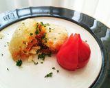 包んで焼くだけ玉子サラダケチャップライス作り方7写真