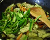 きゃべつの中に麻婆茄子作り方3写真