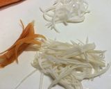 捨てちゃダメ！大根人参のキンピラ作り方1写真