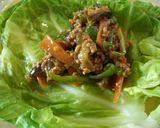きゃべつの中に麻婆茄子作り方7写真