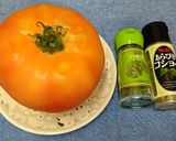 🍅 レンジ簡単とろけるトマトチーズ焼き作り方1写真