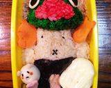 鳩山オズボーン弁当◎キャラ弁◎作り方7写真