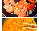 ベトナム料理 厚揚げのトマトで煮作り方3写真