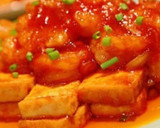 ベトナム料理 厚揚げのトマトで煮作り方4写真