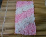 バレンタイン　いちご丸ごとロール寿司作り方2写真
