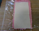 バレンタイン　いちご丸ごとロール寿司作り方3写真