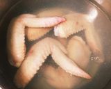 鳥手羽の黒酢さっぱり煮作り方3写真