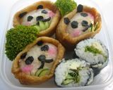 スマイルこぼれる☆パンダ☆いなり寿司作り方8写真