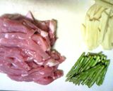 洋食屋さんのパプリカ青椒肉絲❤パイ包み作り方1写真